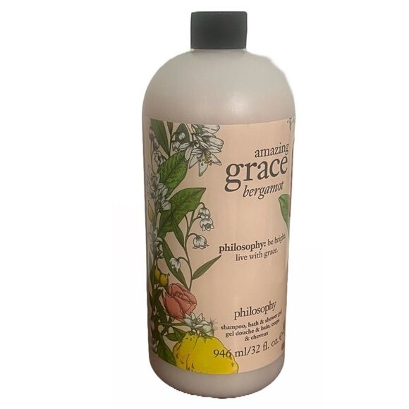 Philosophy Amazing Grace Bergamot Jumbo Sz. 32oz. Shower Gel Self Care Body Care - Picture 3 of 6